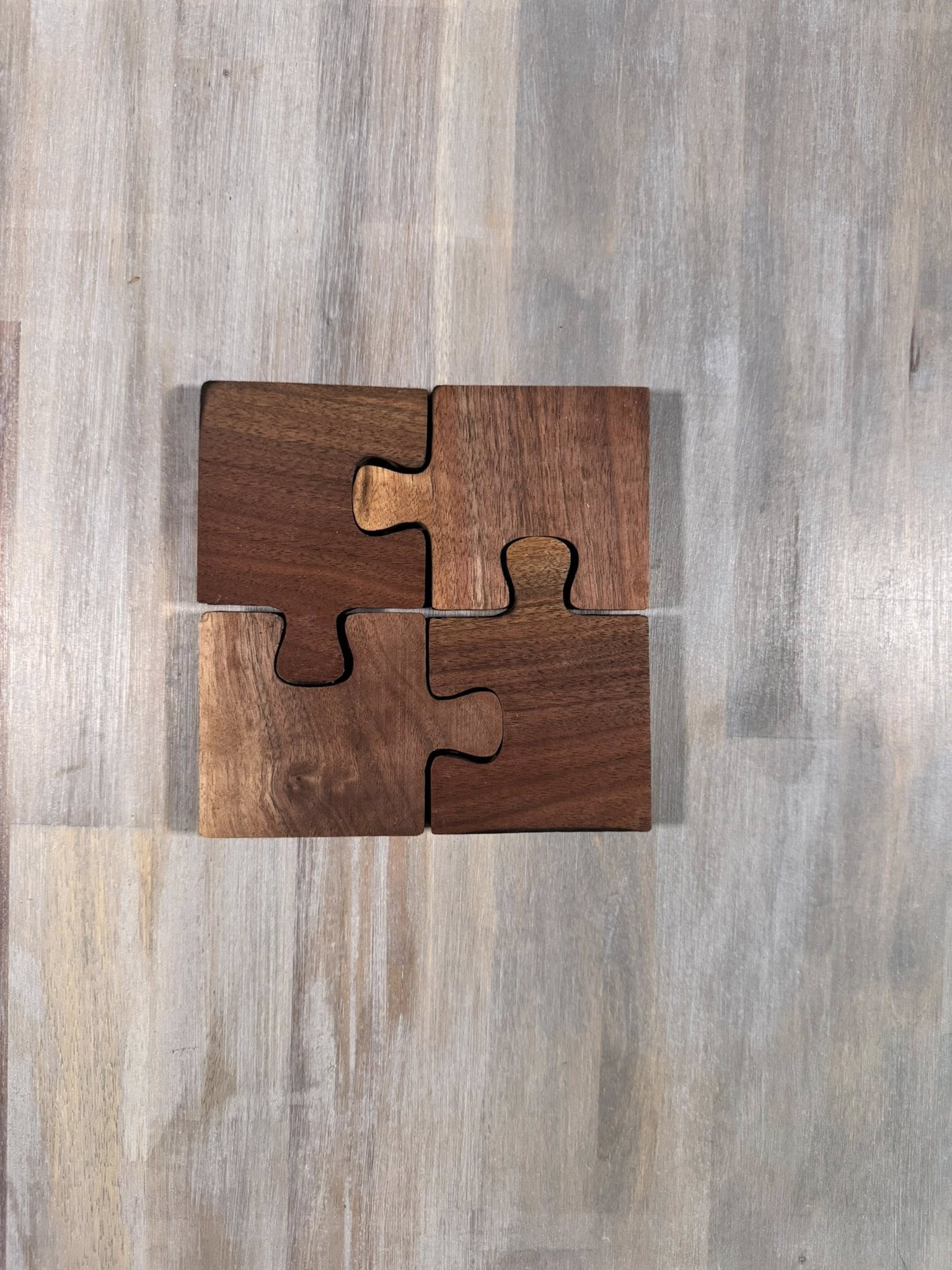 With the Gritz Puzzle Coaster | Set of 4