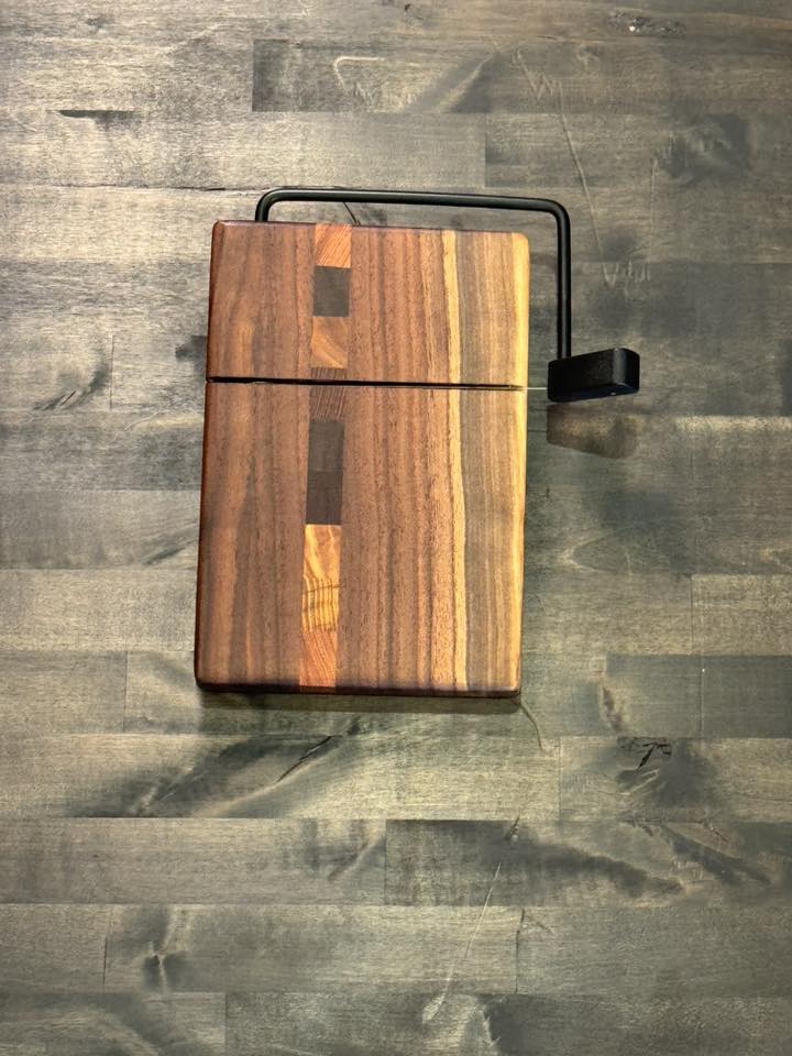 Exotic Wood Cheese Slicer