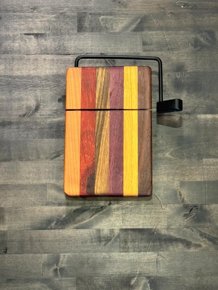 Exotic Wood Cheese Slicer