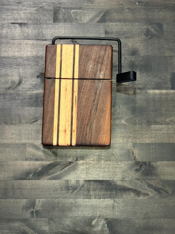 Exotic Wood Cheese Slicer