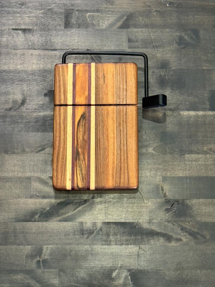 Exotic Wood Cheese Slicer