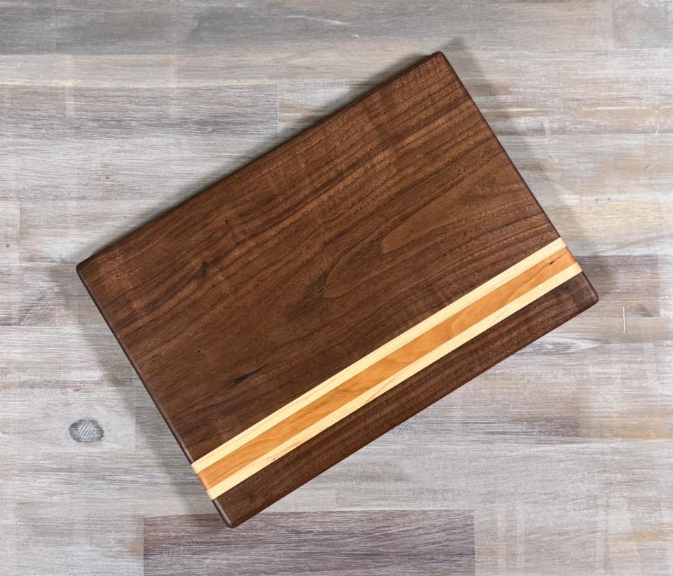 With the Gritz Classic Rectangle Cutting Board | 13x9
