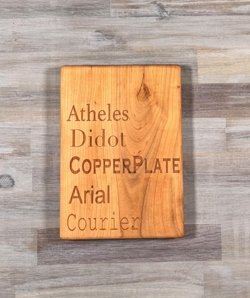 Small With the Gritz Custom Engraving | 6x6