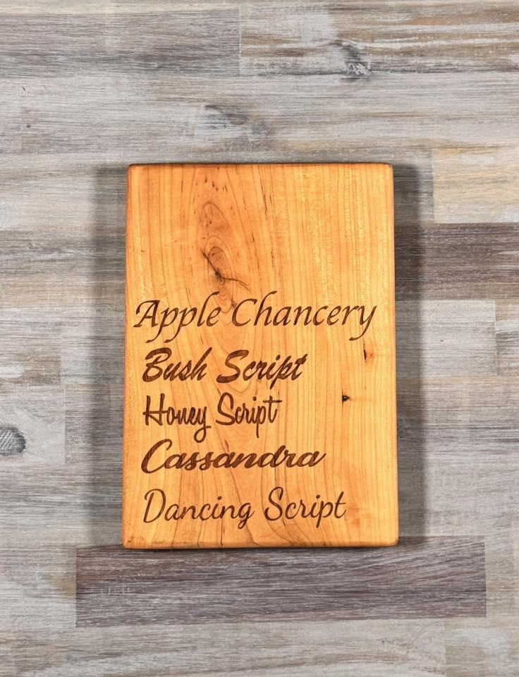 Small With the Gritz Custom Engraving | 6x6