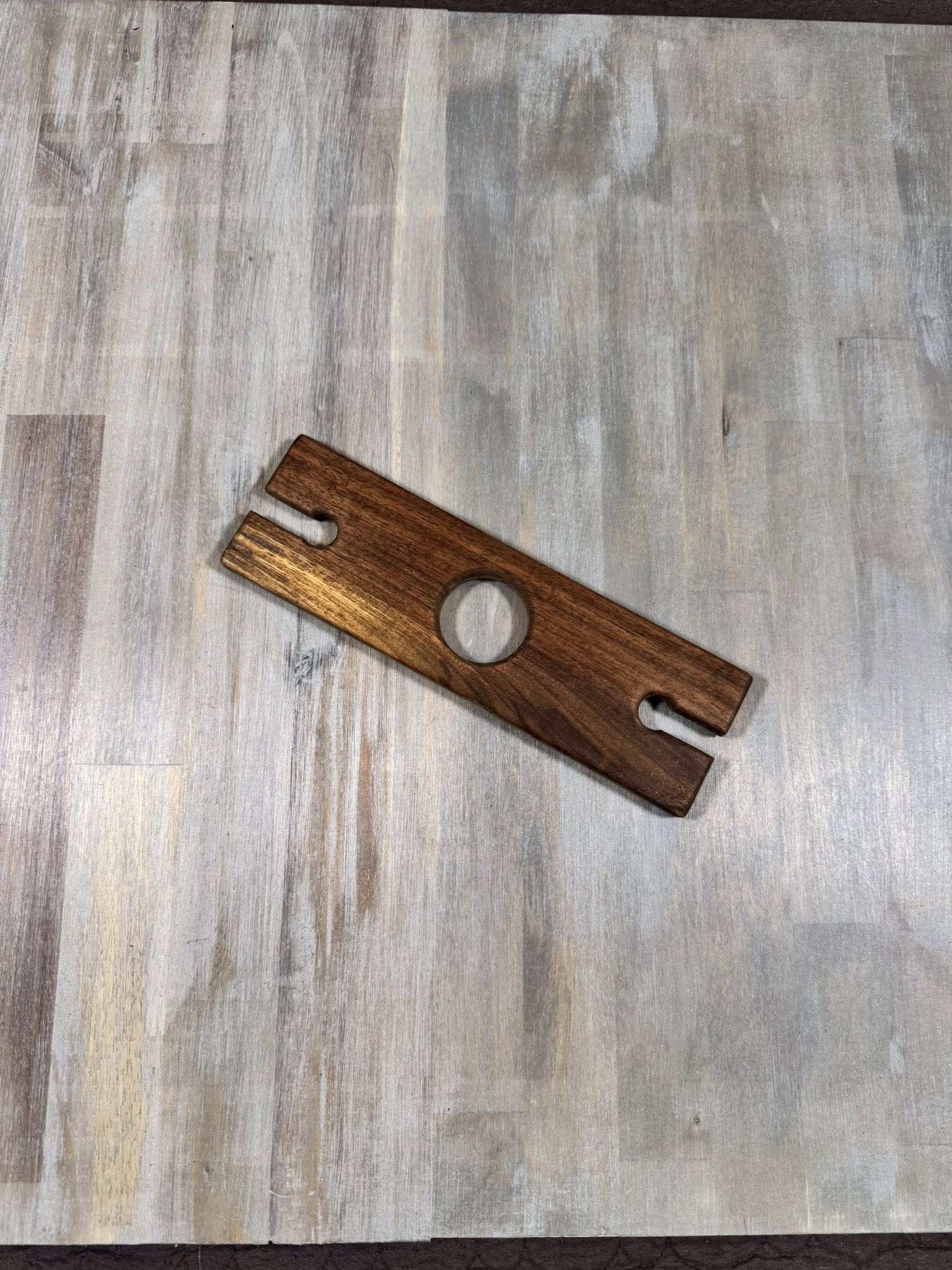 With the Gritz Wine Caddy | Walnut