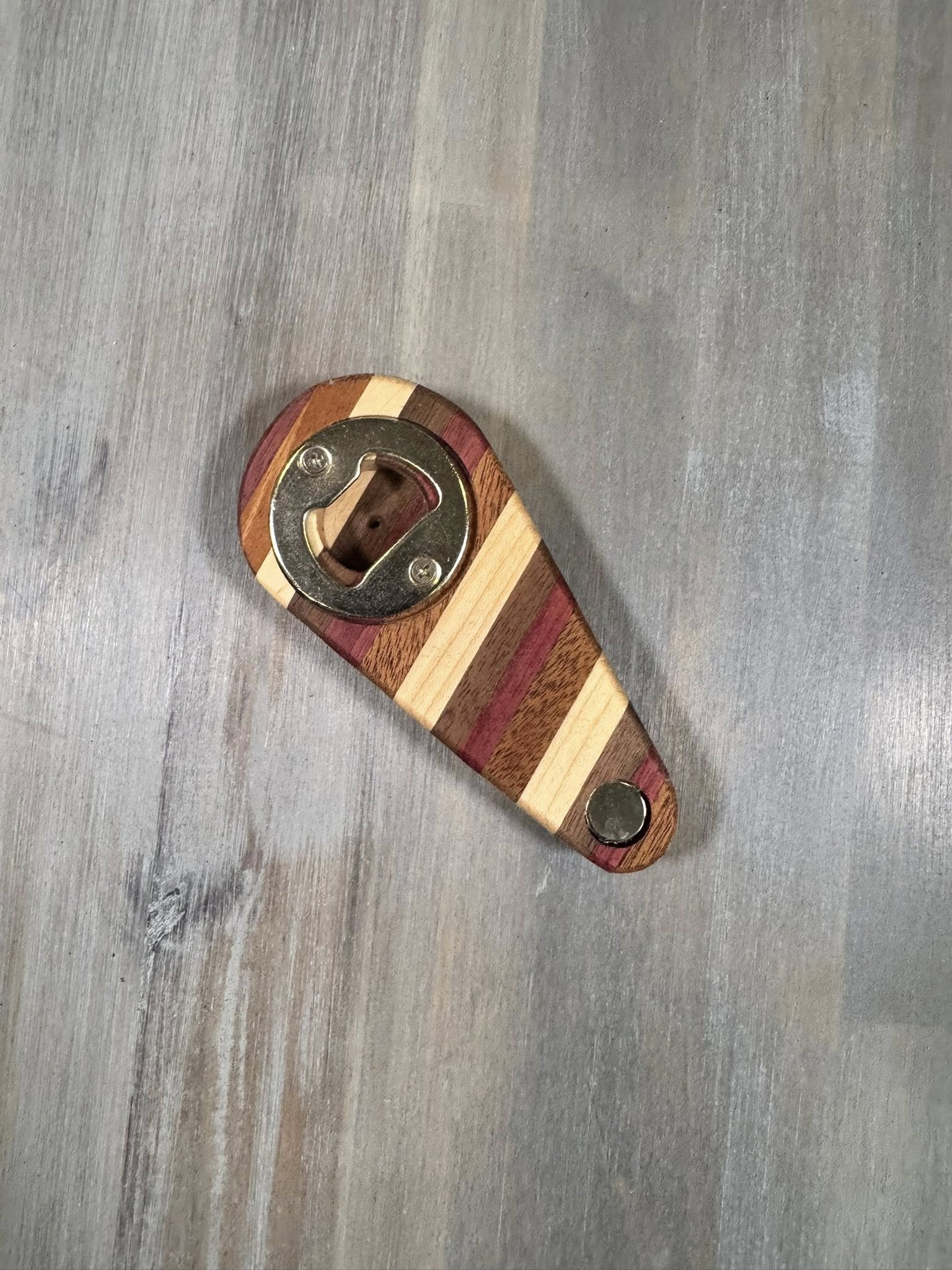 With the Gritz Exotic Handheld Bottle Opener | Magnetic