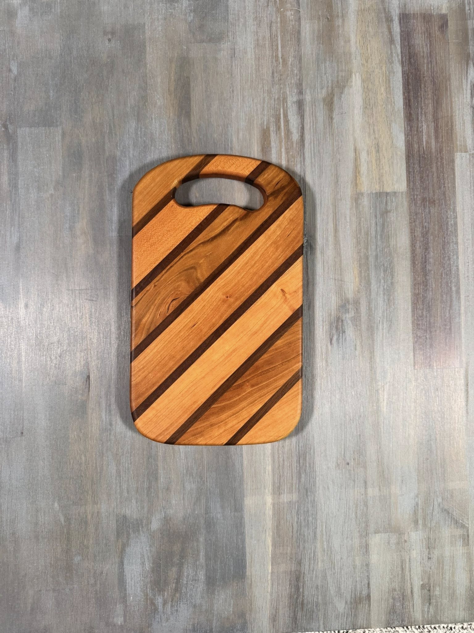 With The Gritz Mini-Cocktail Board | Diagonal Stripe
