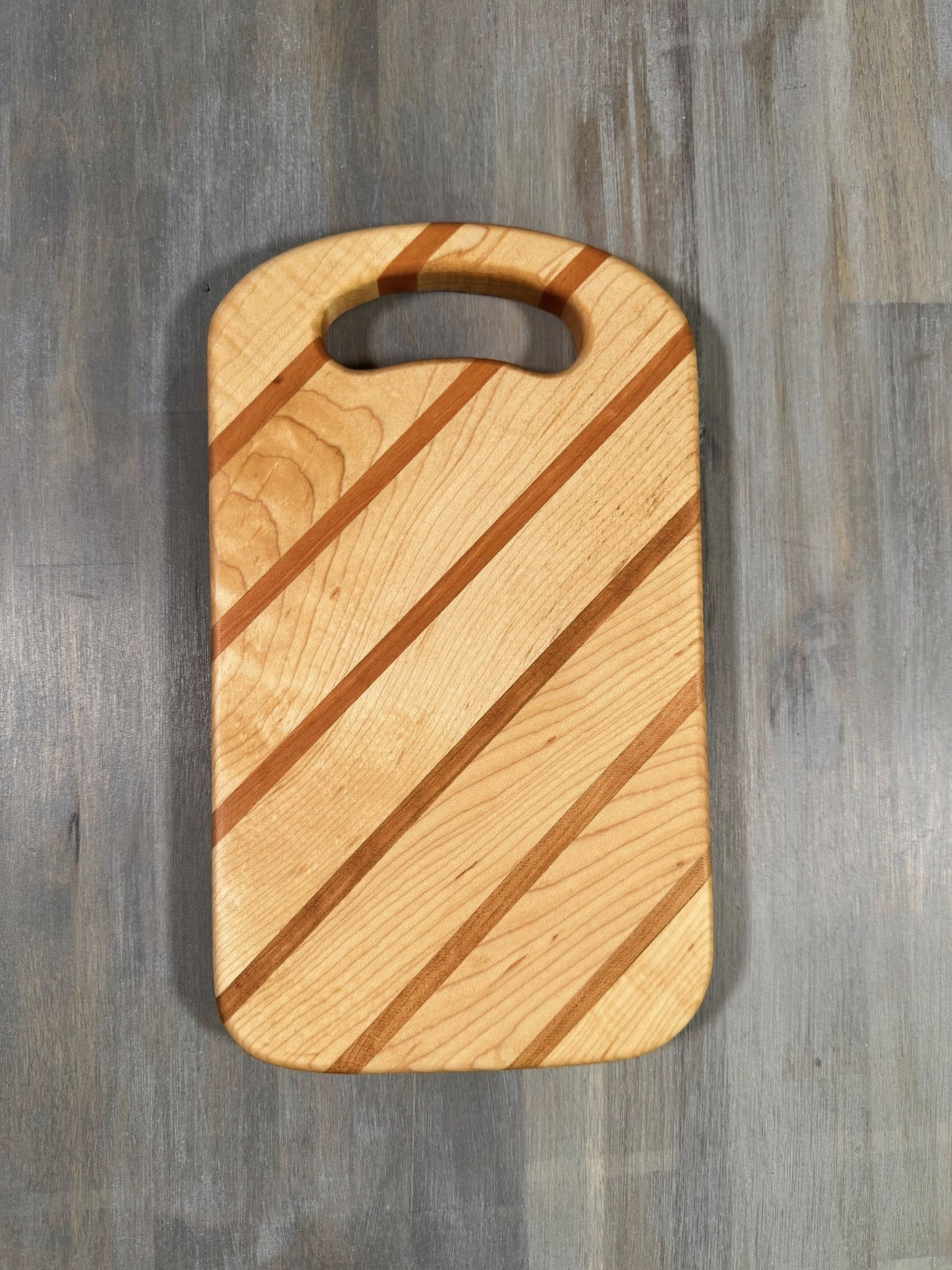 With The Gritz Mini-Cocktail Board | Diagonal Stripe