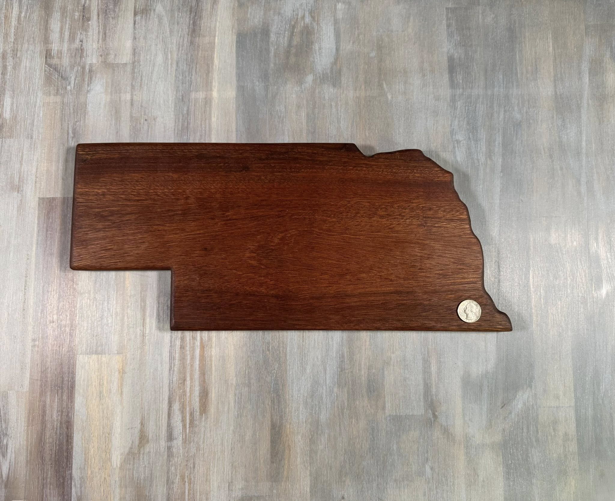With The Gritz Nebraska Board | Medium | Mahogany