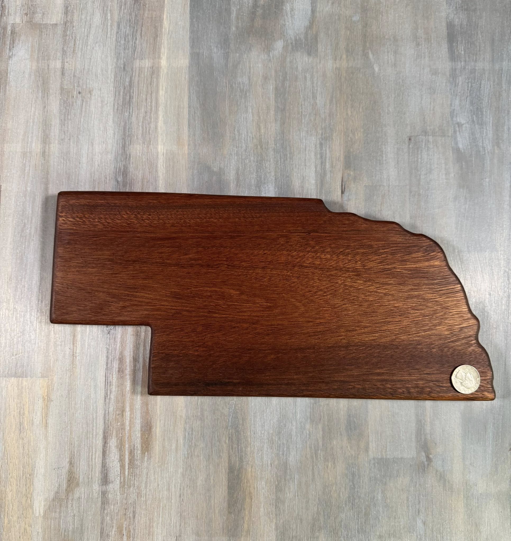 With The Gritz Nebraska Board | Small | Mahogany