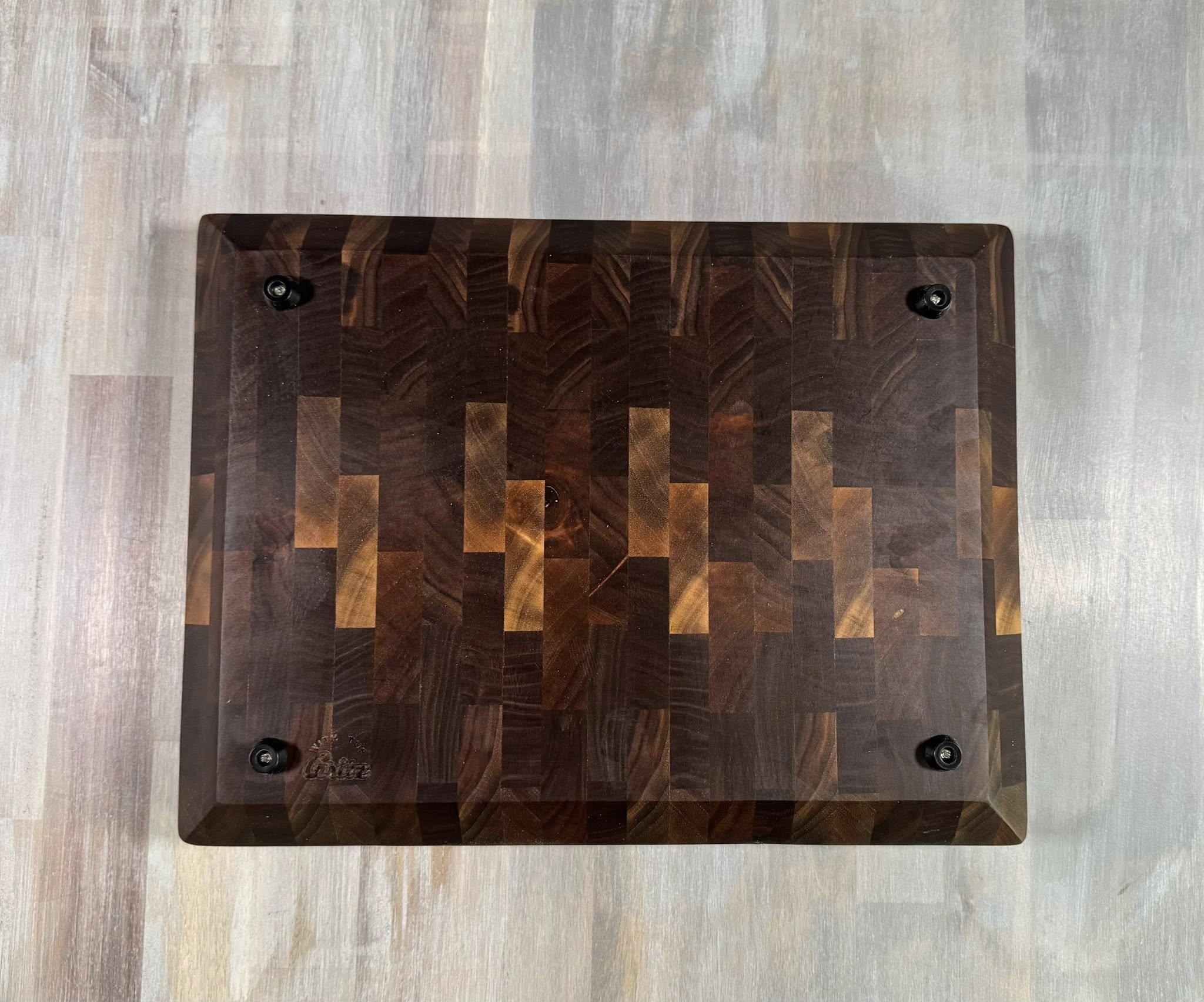 With The Gritz Heirloom Cutting Board | Walnut