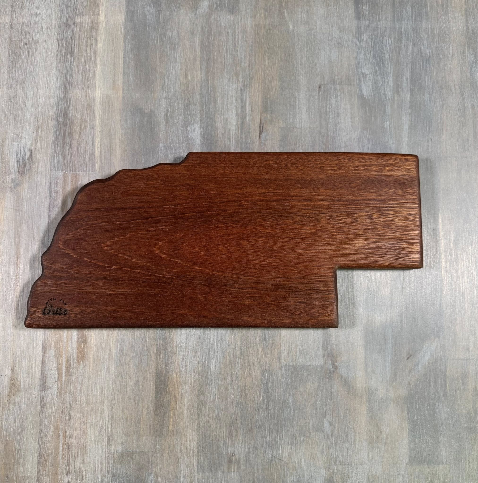 With The Gritz Nebraska Board | Small | Mahogany