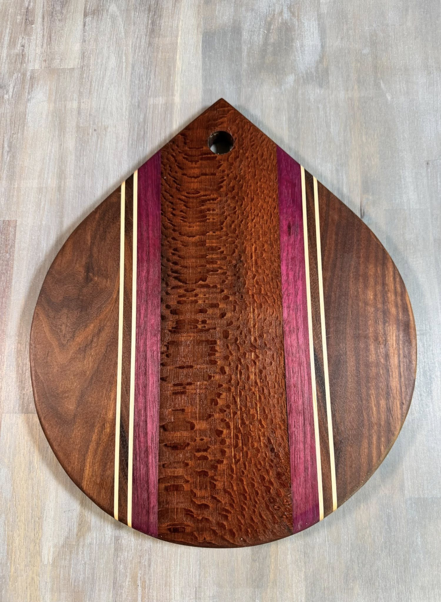 With the Gritz Custom Teardrop Board | 12w x 15L