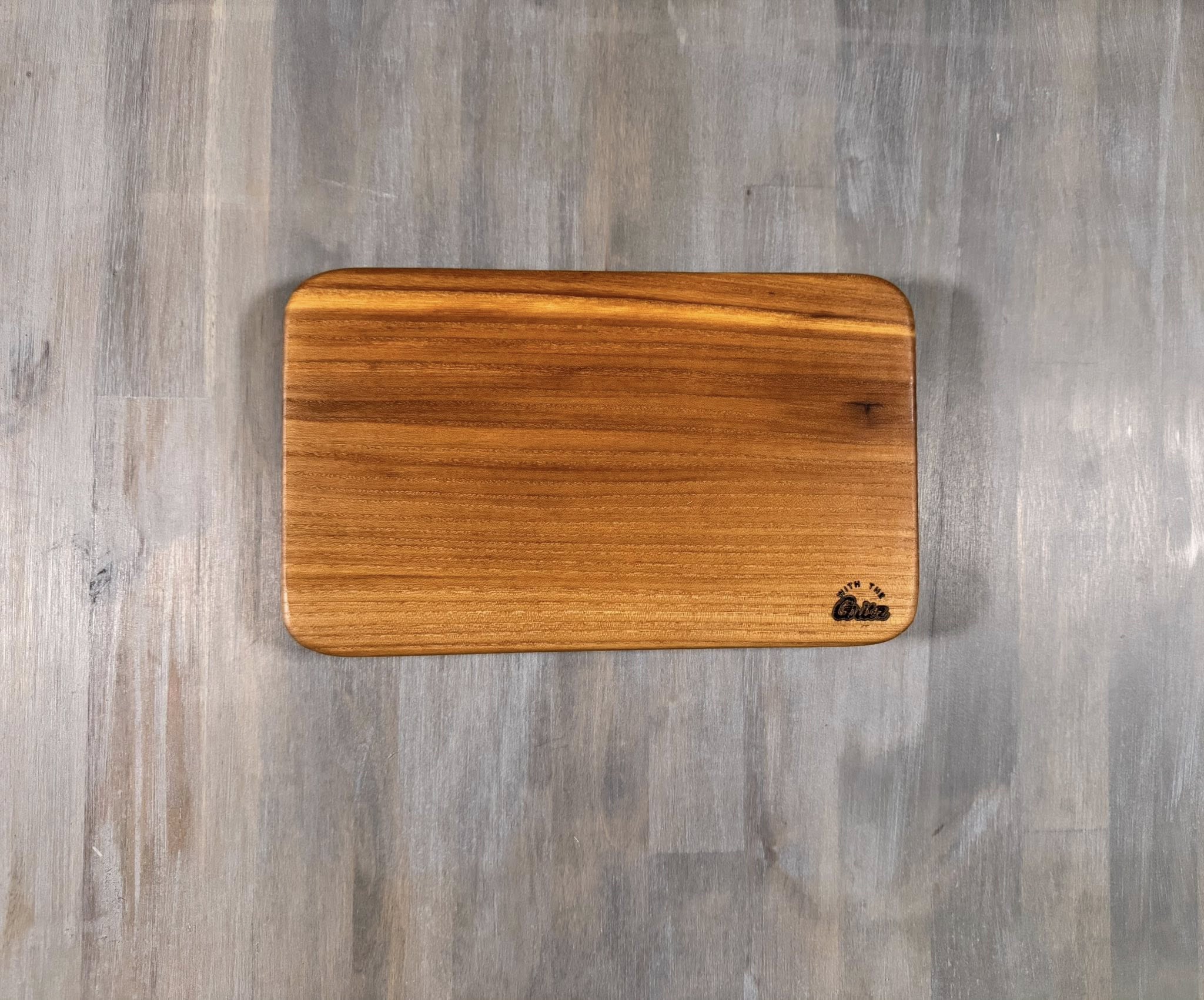 With the Gritz Custom Elm Serving Tray