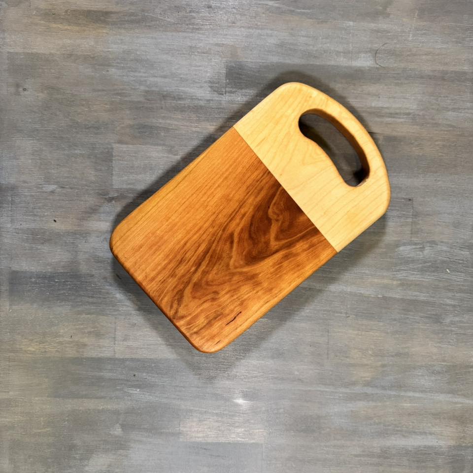 With The Gritz Cocktail Board | Maple| Cherry