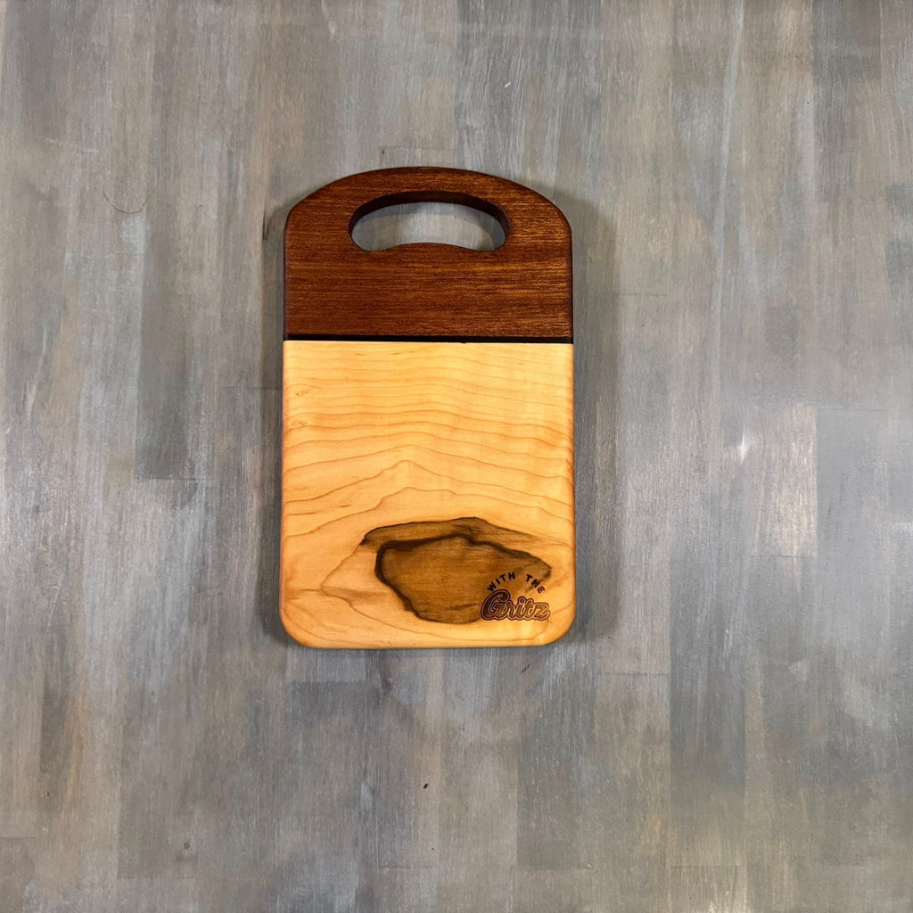 With The Gritz Cocktail Board | Mahogany| Maple | Wenge