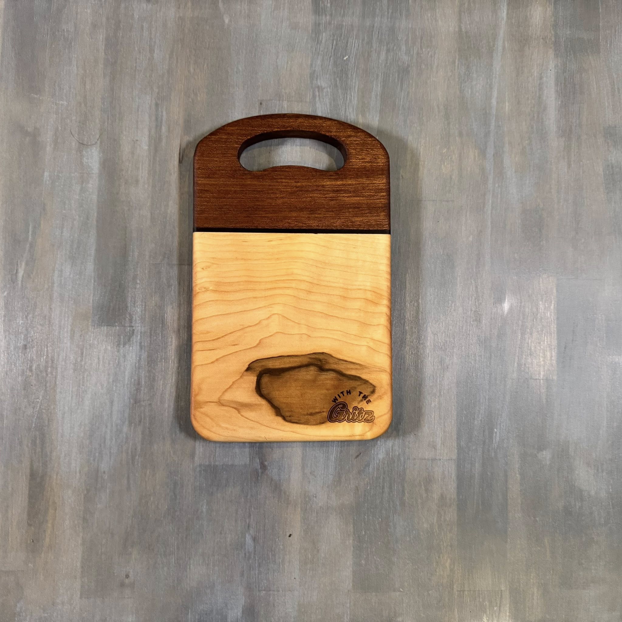 With The Gritz Cocktail Board | Mahogany| Maple | Wenge
