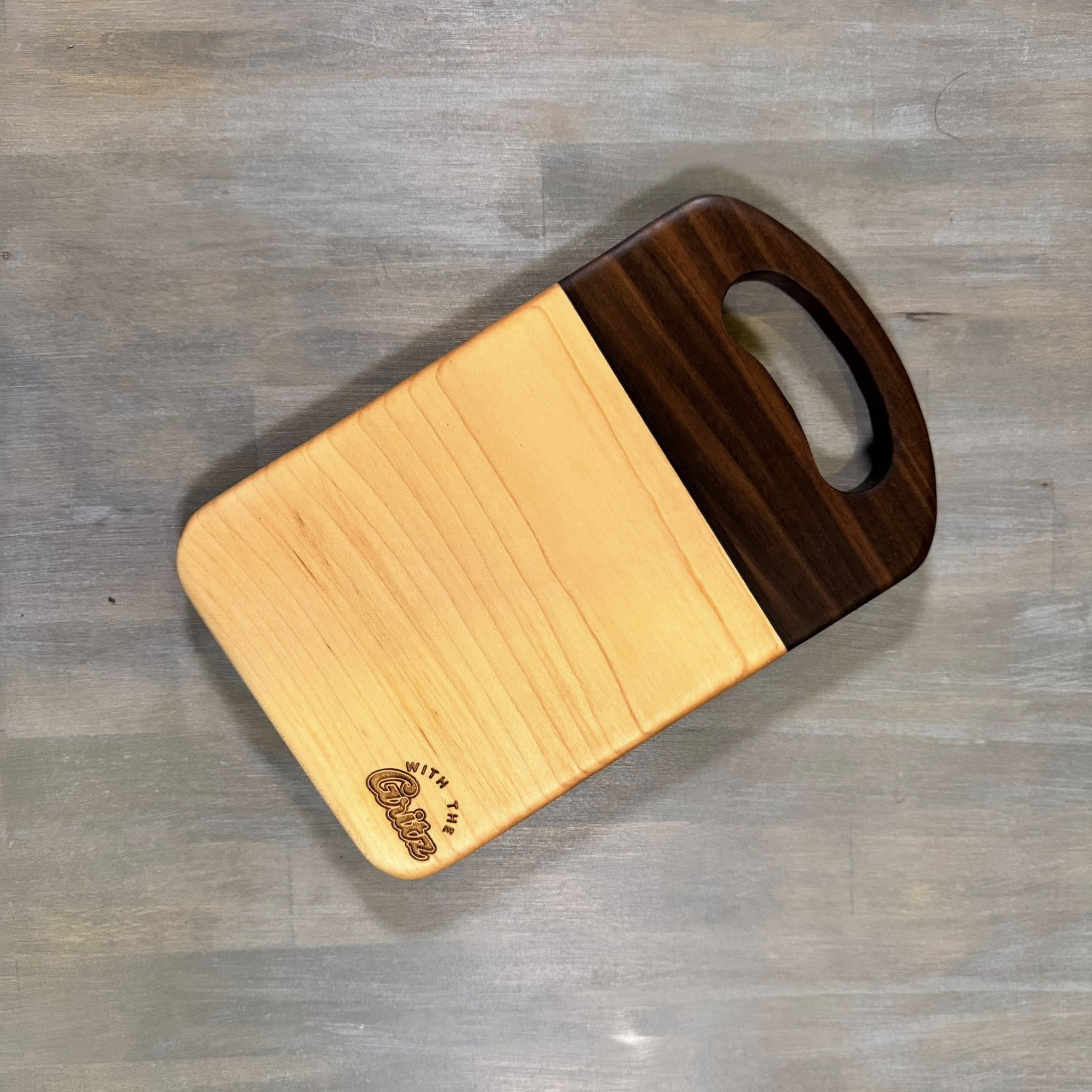 With The Gritz Cocktail Board | Walnut | Maple