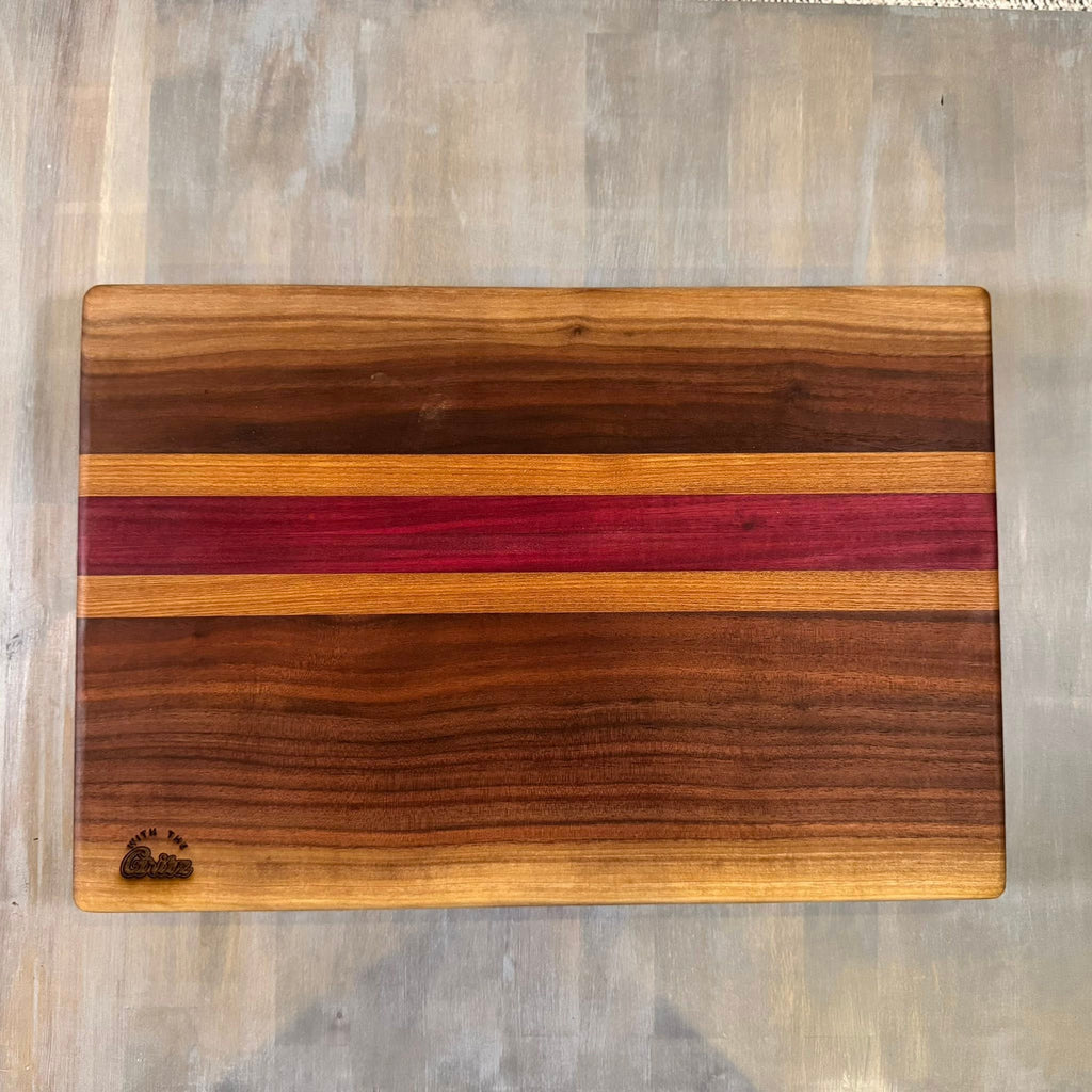 With the Gritz Gilling Board | Juice Groove | 19 x 13 x 2|