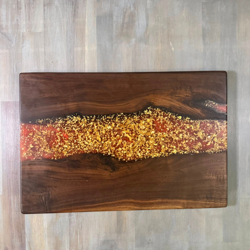 With The Gritz Custom Epoxy Tray | Blood Gold