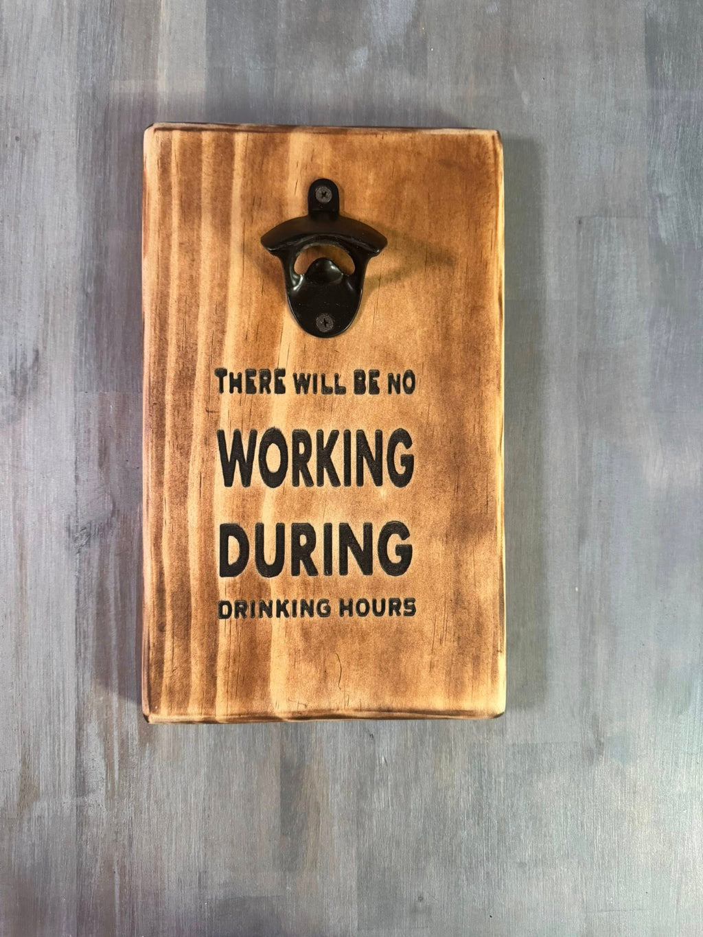 Custom With The Gritz Bottle Opener | Wall Mount