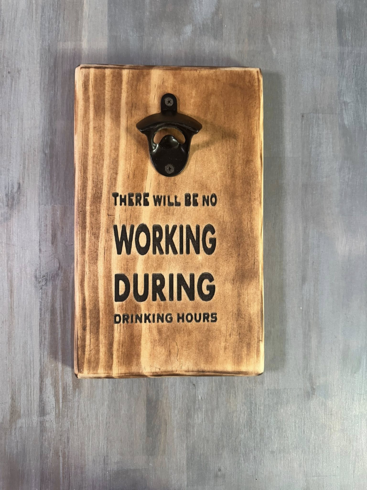 Custom With The Gritz Bottle Opener | Wall Mount