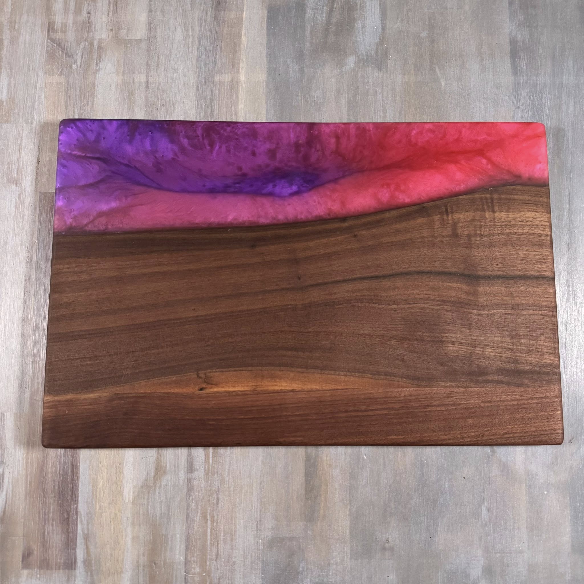 With The Gritz Custom Epoxy Tray | Purple Nebula