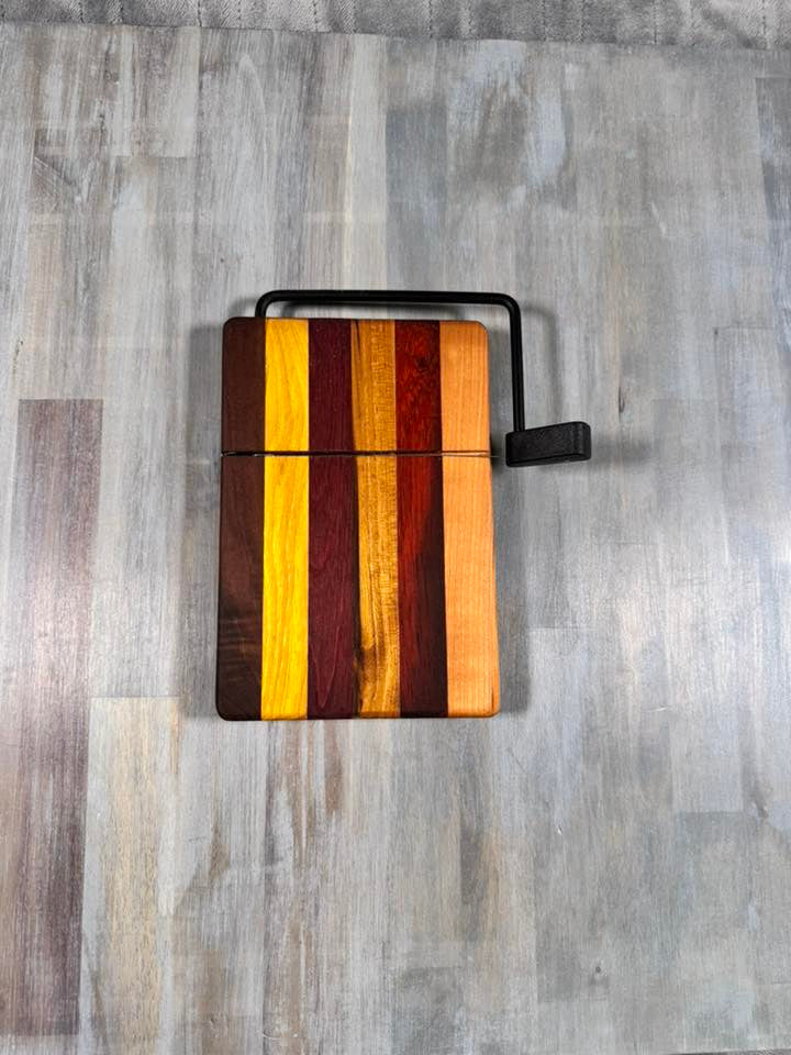 Exotic Wood Cheese Slicer