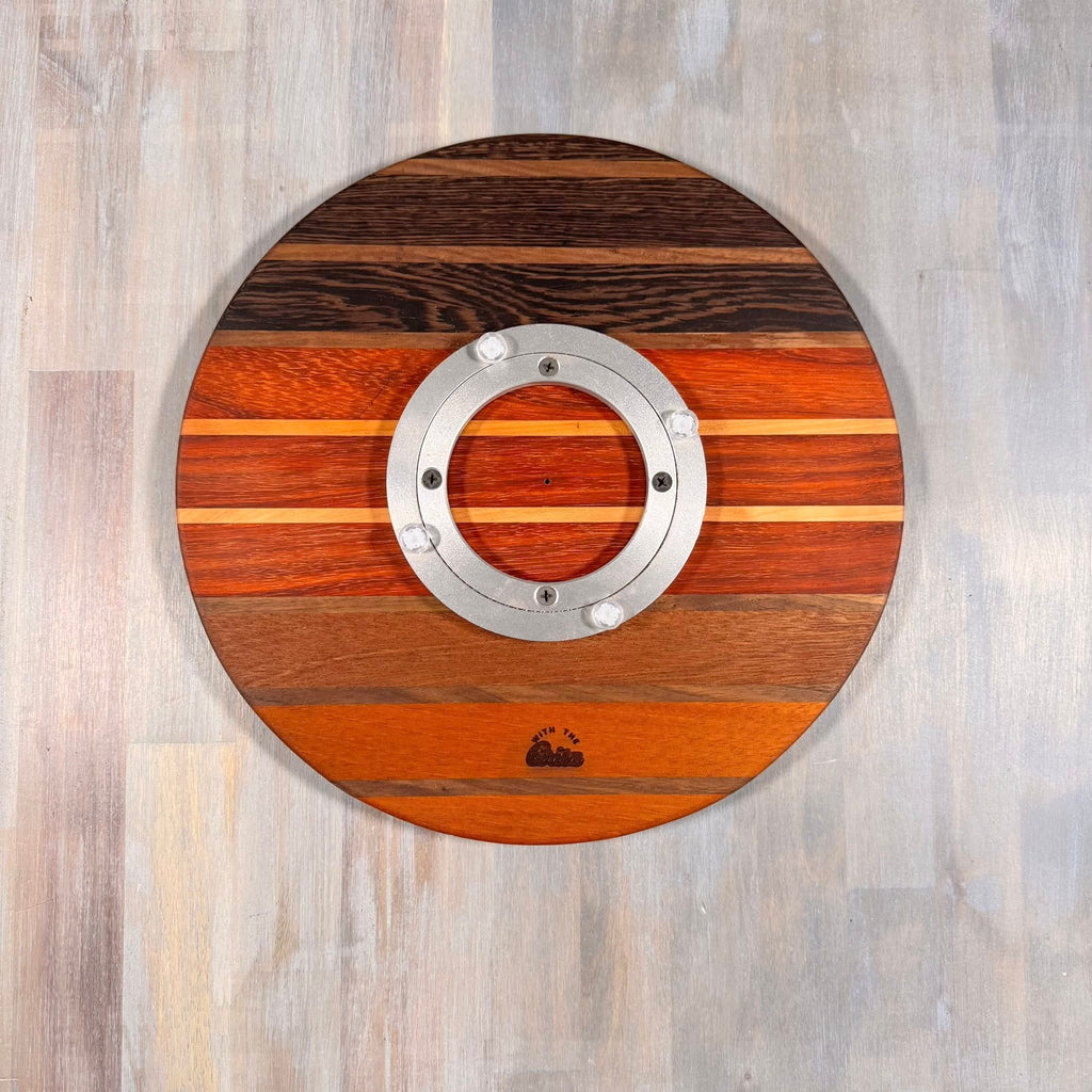 With the Gritz Custom Lazy Suzan | 14" | Desert Sunrise