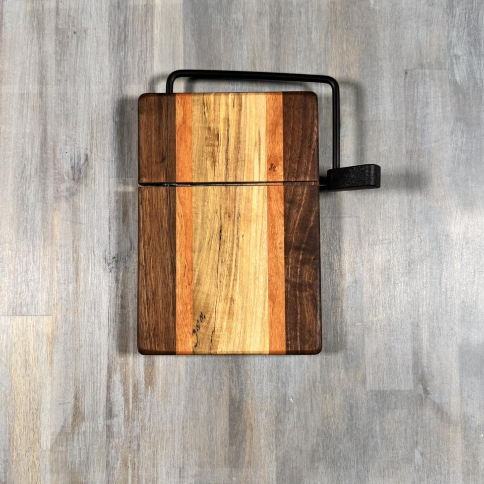 Exotic Wood Cheese Slicer