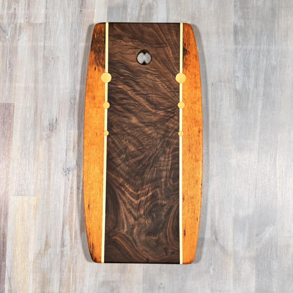 With the Gritz Legacy Cutting Board | Figured Walnut