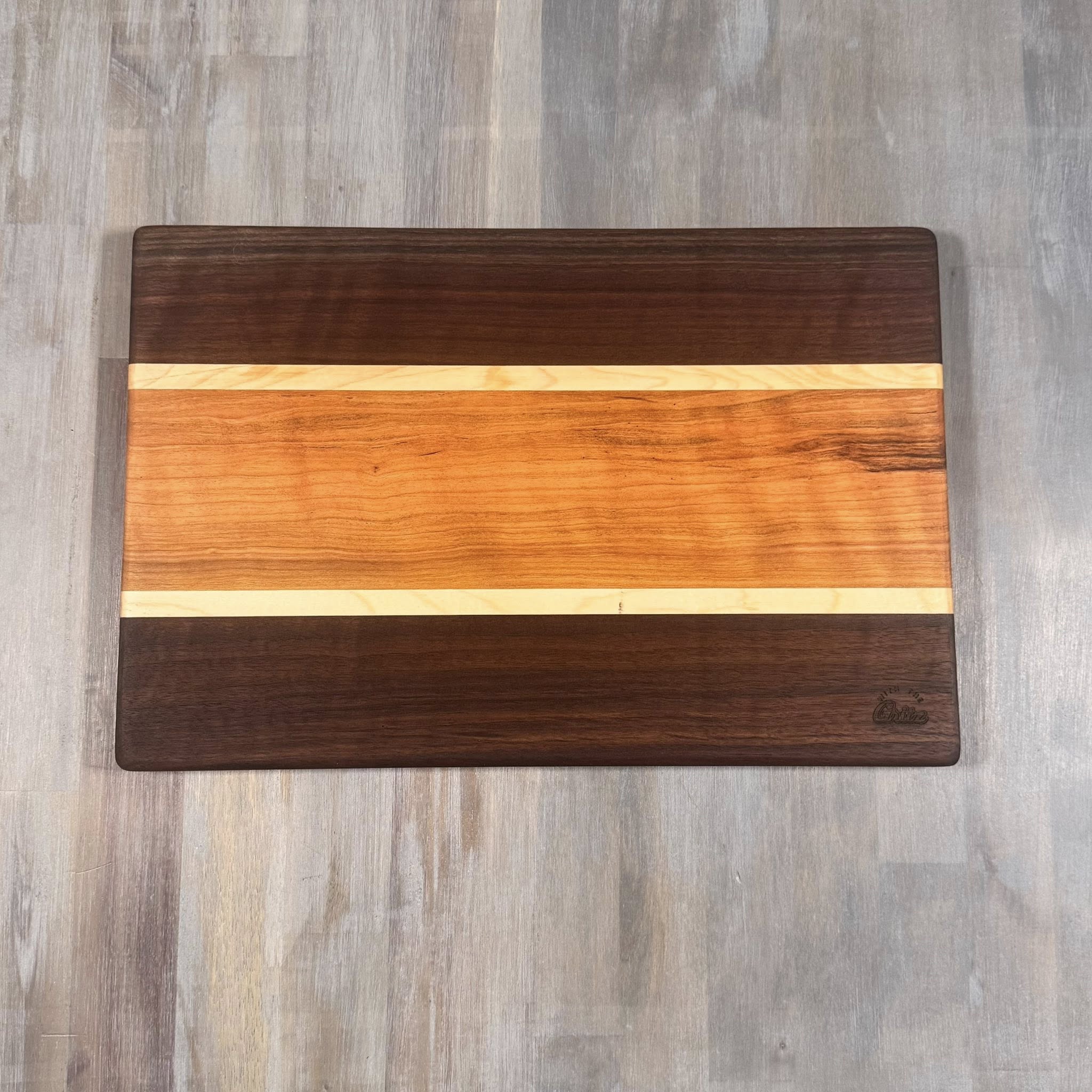 With the Gritz Classic Rectangle Cutting Board | 13x9