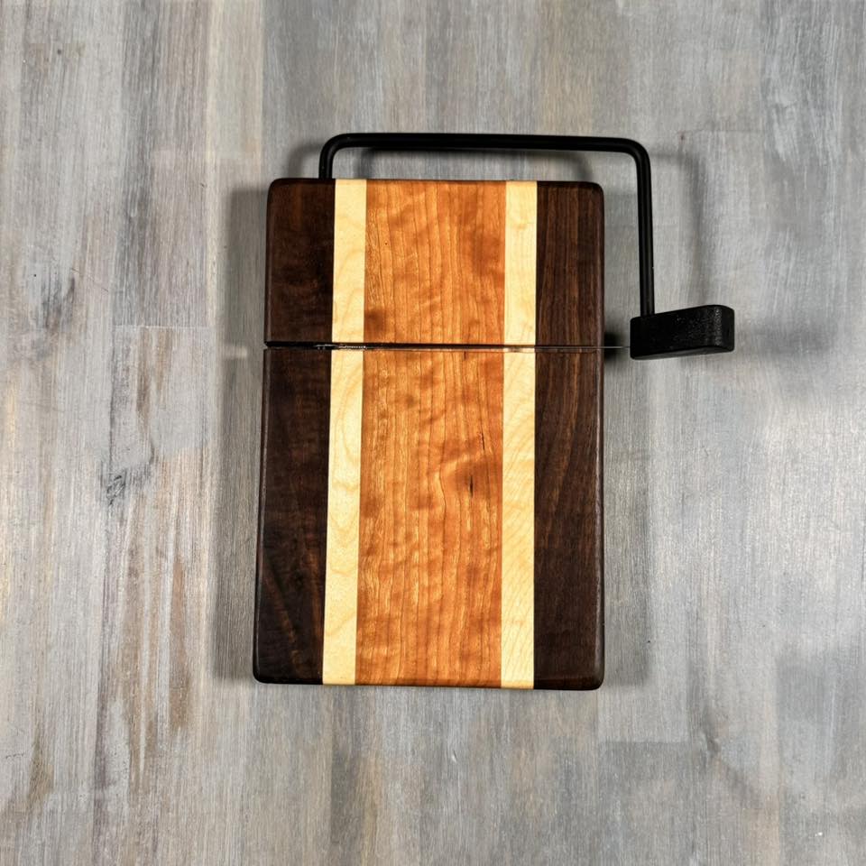 Exotic Wood Cheese Slicer
