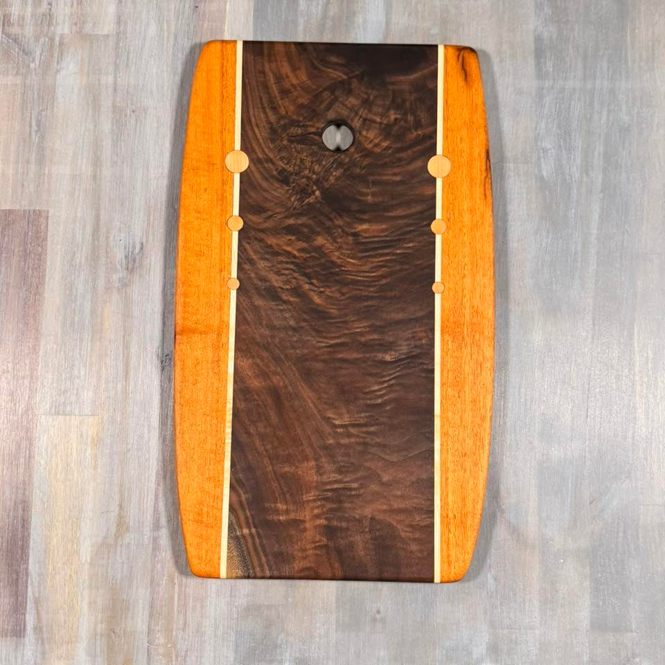 With the Gritz Legacy Cutting Board | Figured Walnut