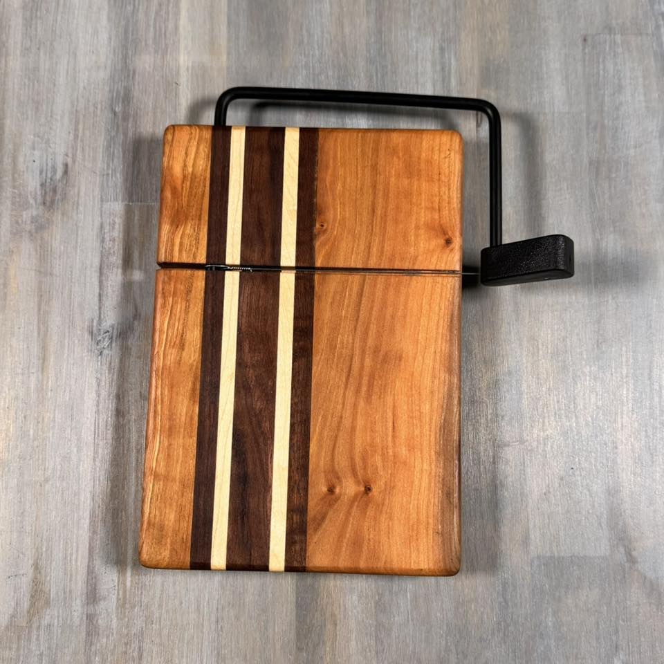Exotic Wood Cheese Slicer