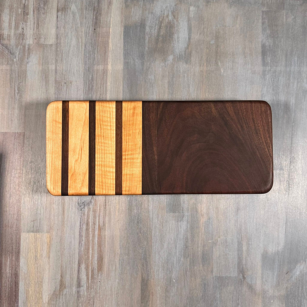 With the Gritz Custom Serving Bowl | Walnut Maple | Two Opening