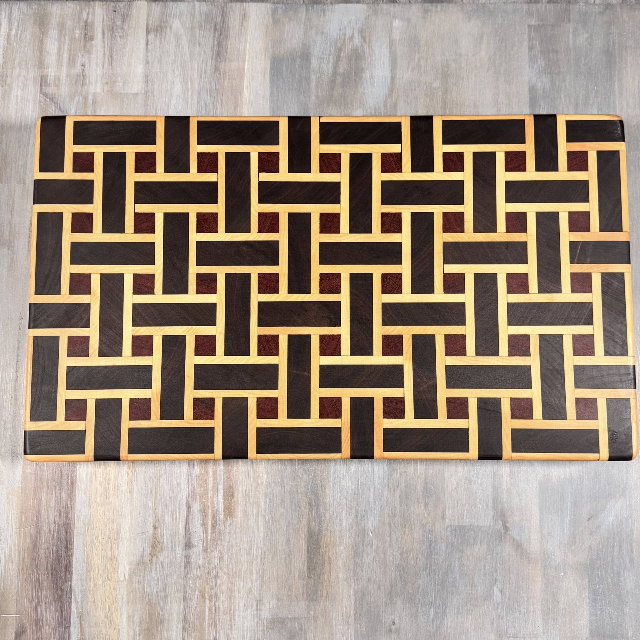 With the Gritz Basket Weave | Handles| 22 x 12