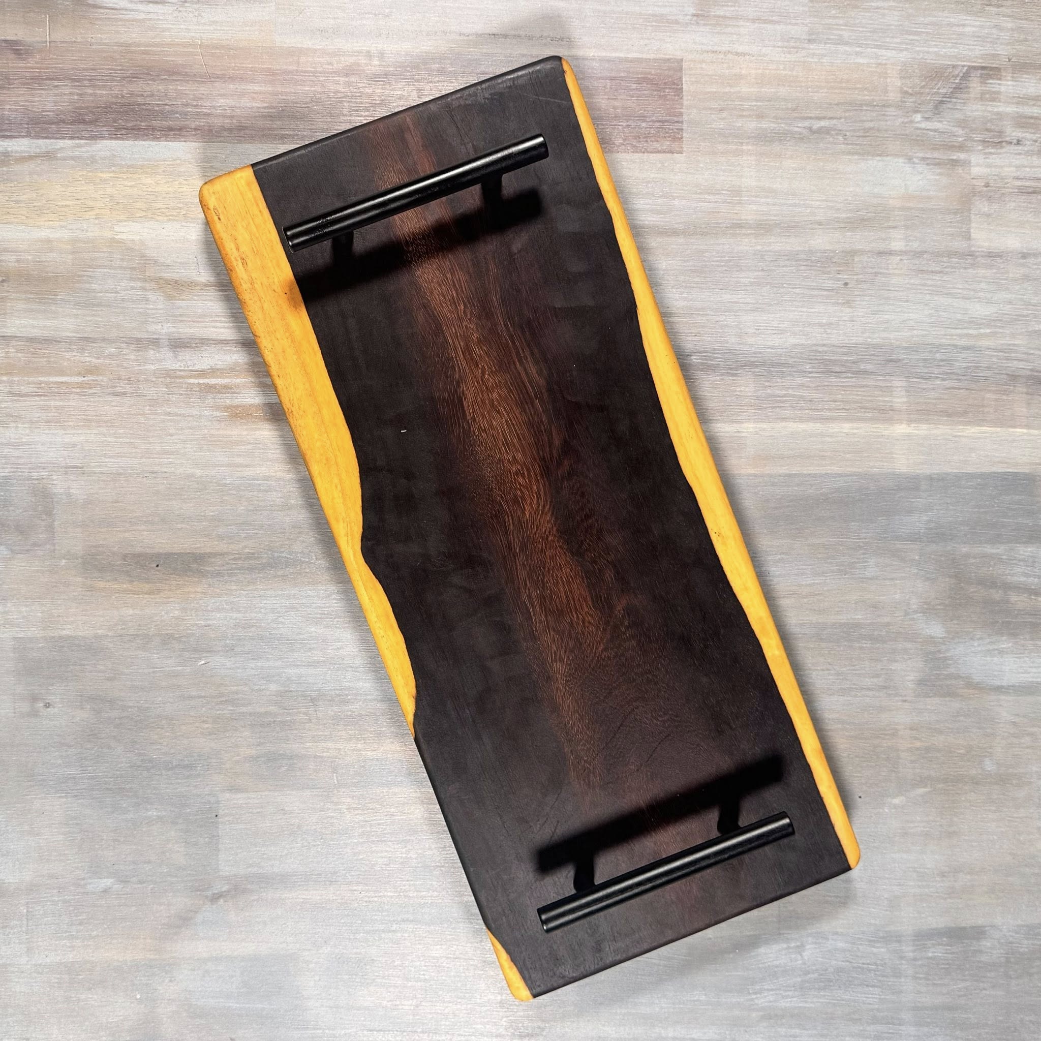 Small With the Gritz Custom Serving Tray | Handles | Katalox