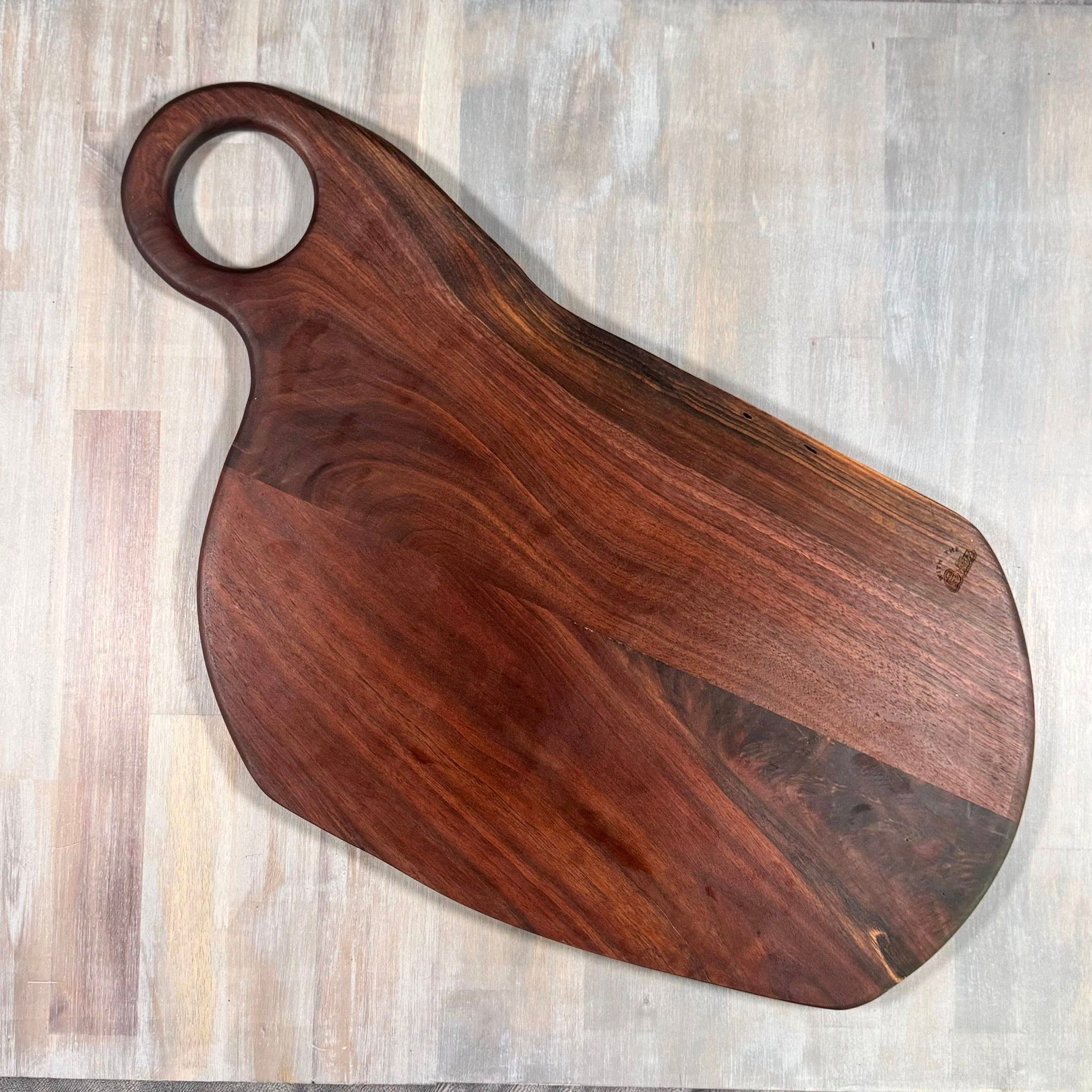 With the Gritz Custom Charcuterie Board | Large | Walnut