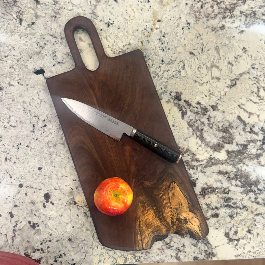 With the Gritz Custom Charcuterie Board | Medium Large | Walnut