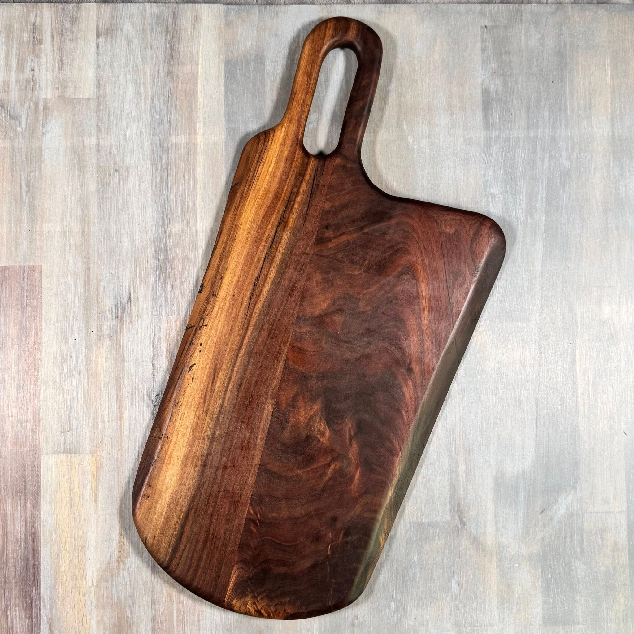 With the Gritz Custom Charcuterie Board | Medium Large | Walnut