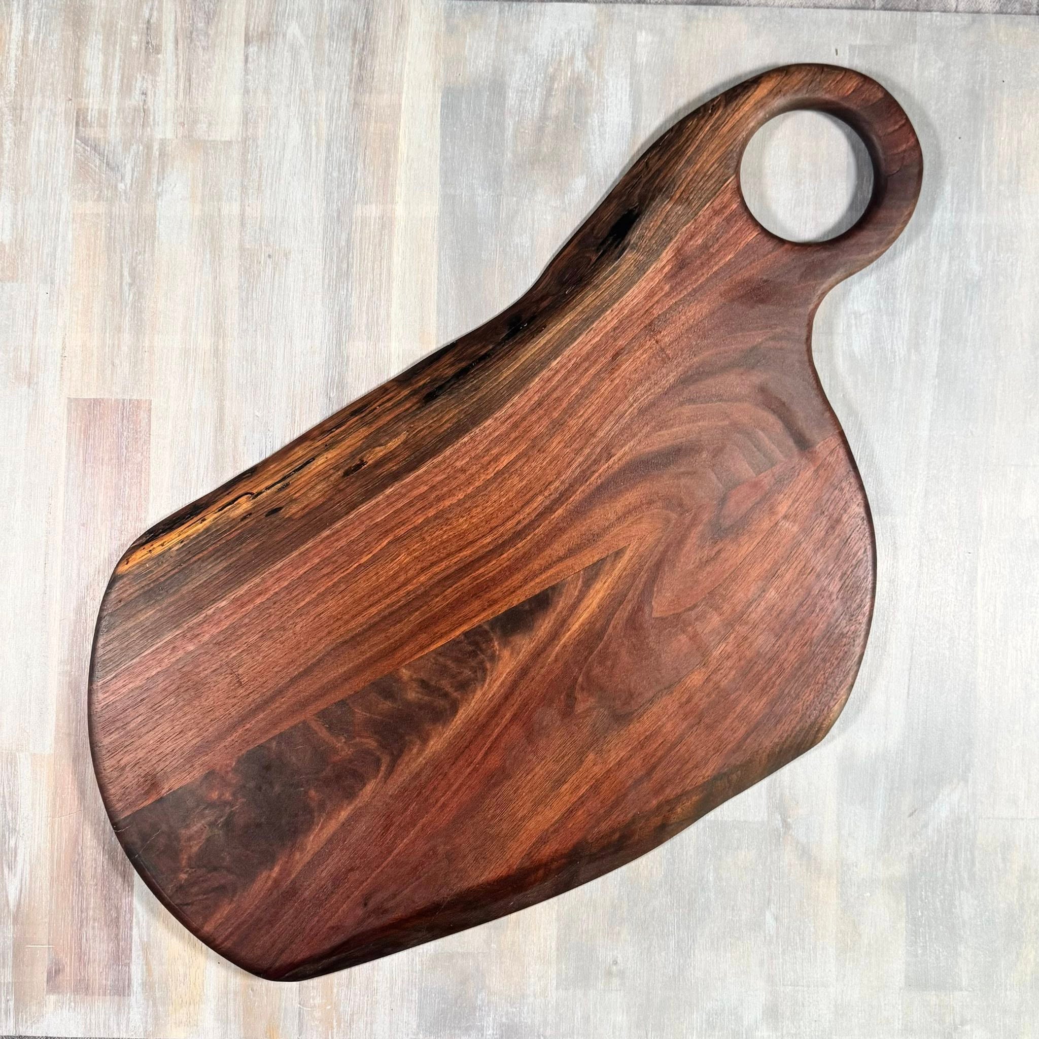 With the Gritz Custom Charcuterie Board | Large | Walnut