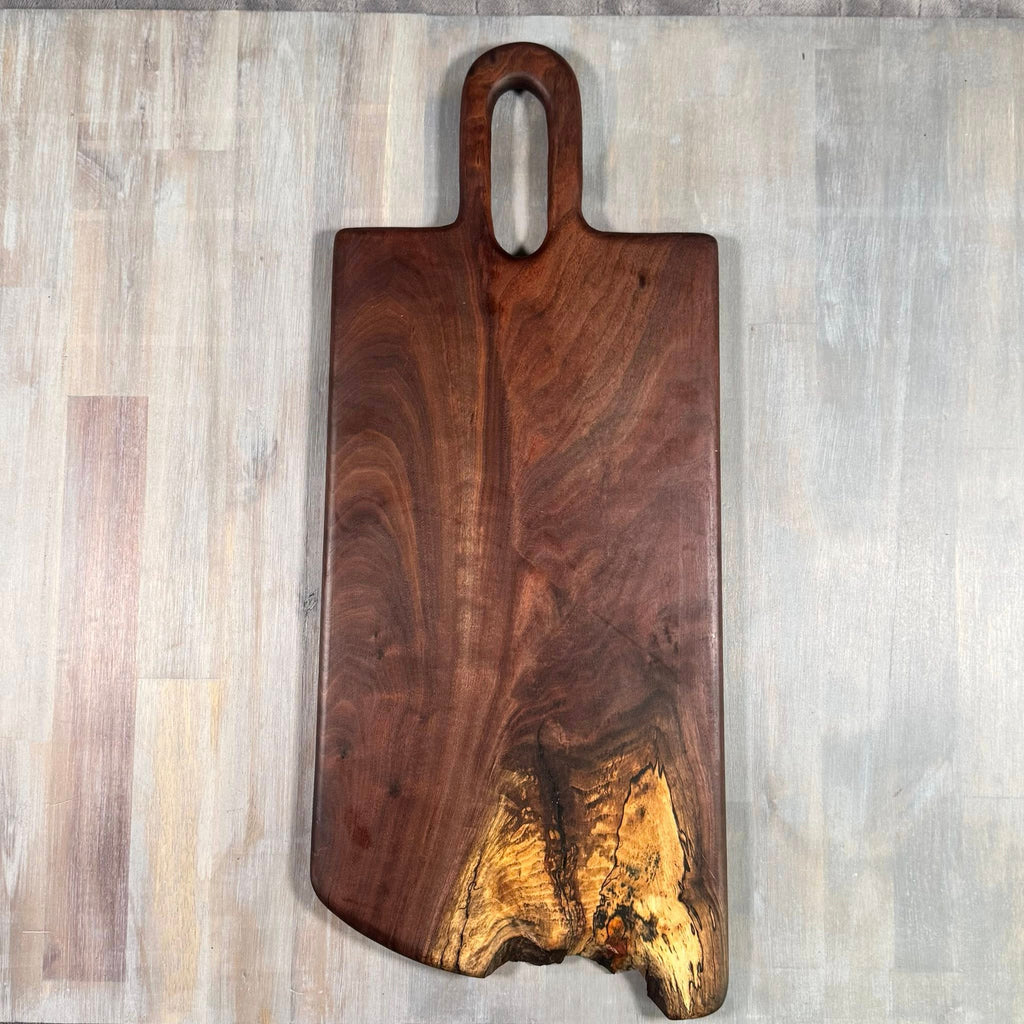 With the Gritz Custom Charcuterie Board | Medium Large | Walnut