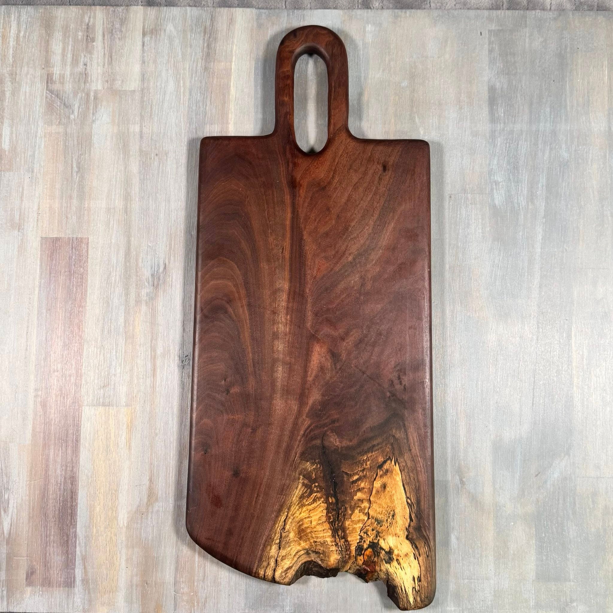 With the Gritz Custom Charcuterie Board | Medium Large | Walnut