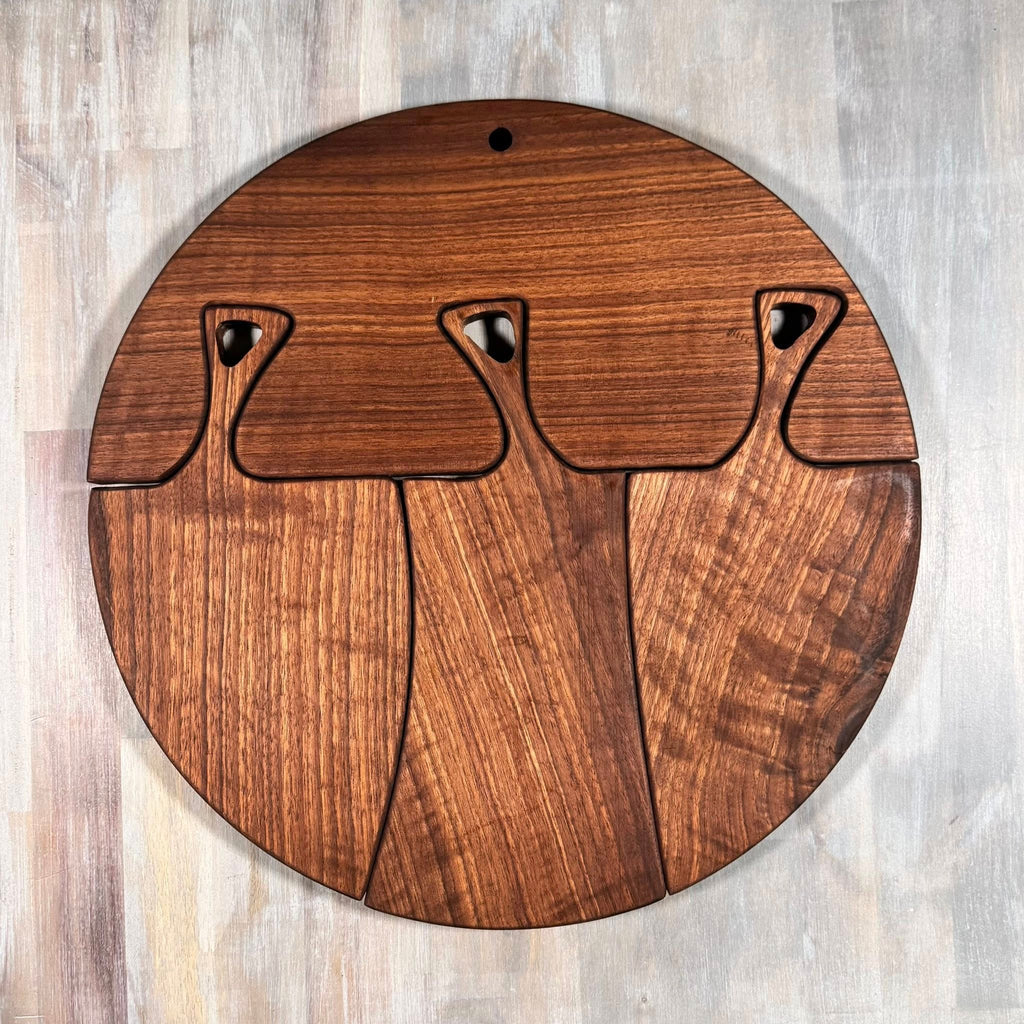 With the Gritz Custom 4-piece Set | Walnut