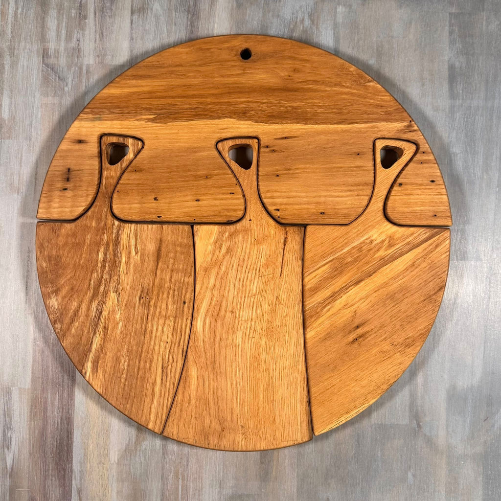 With the Gritz Custom 4-piece Set | Oak
