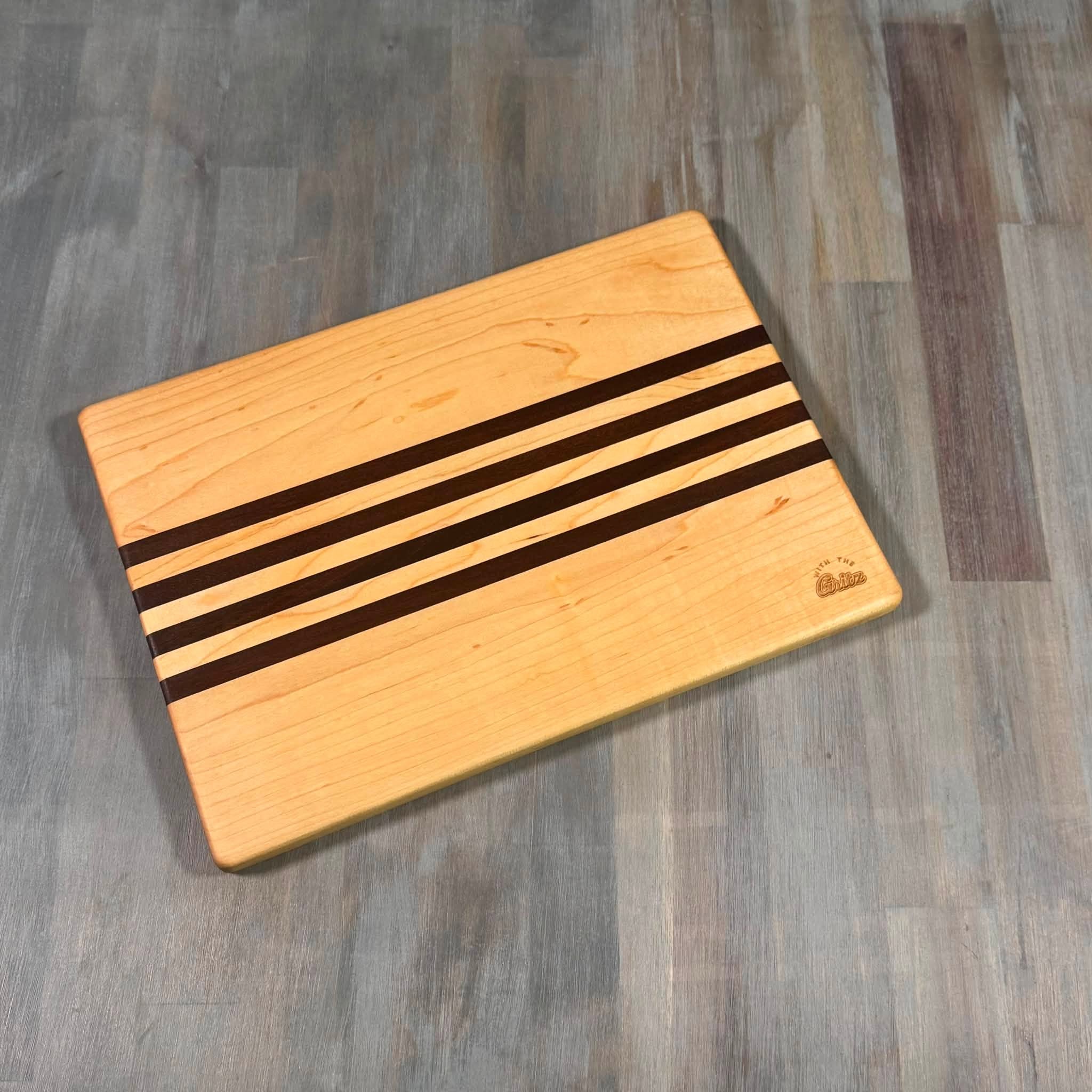 With the Gritz Classic Rectangle Cutting Board | 13x9