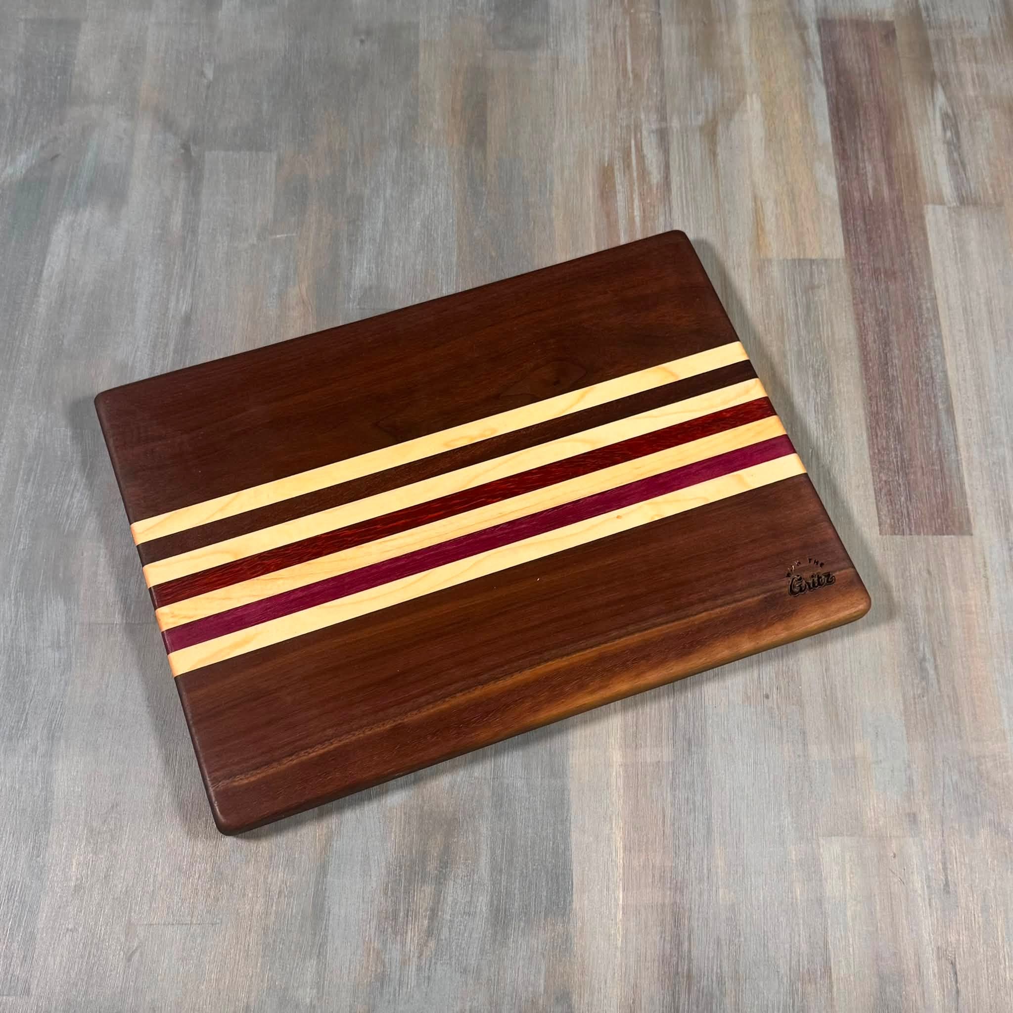 With the Gritz Classic Rectangle Cutting Board | 13x9