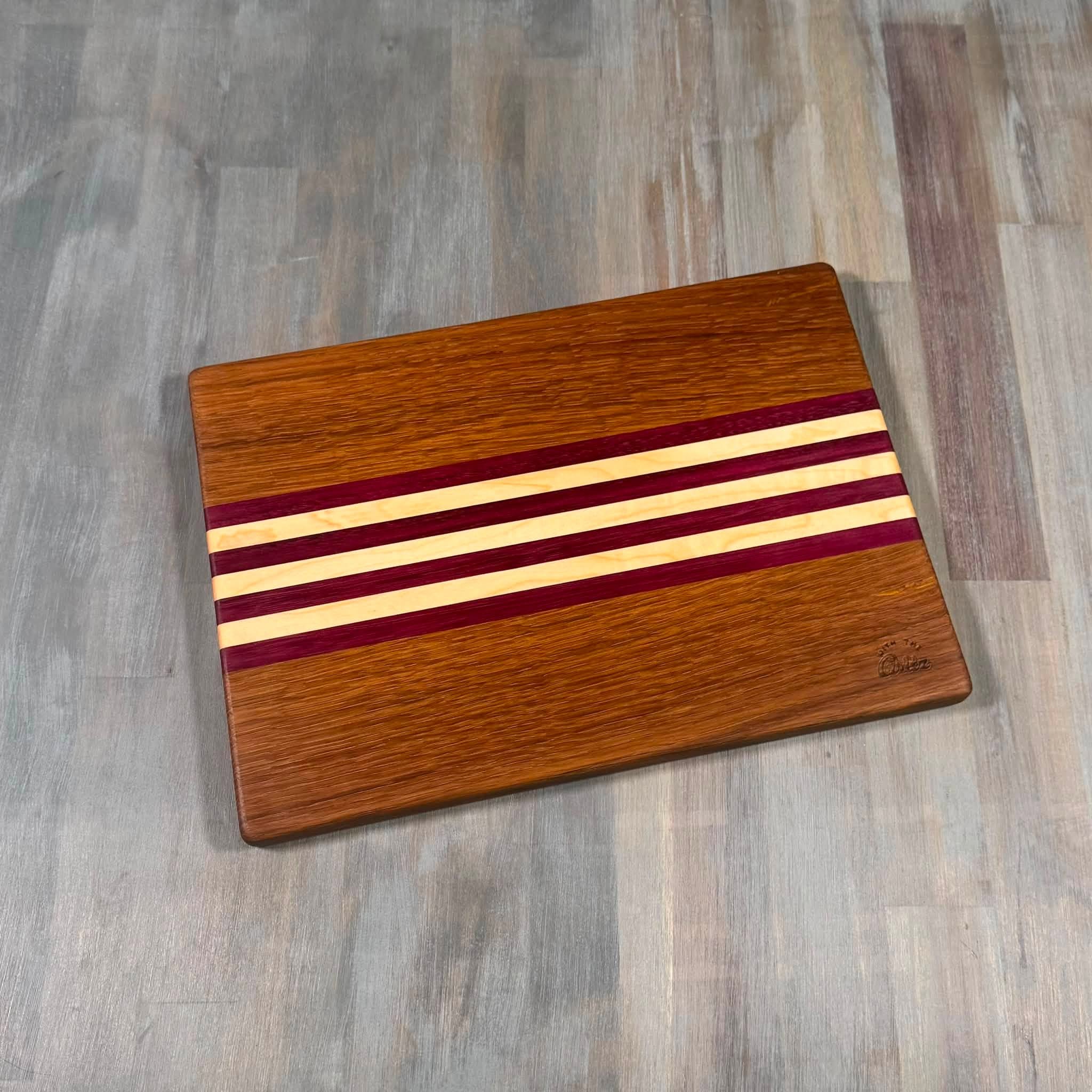 With the Gritz Classic Rectangle Cutting Board | 13x9