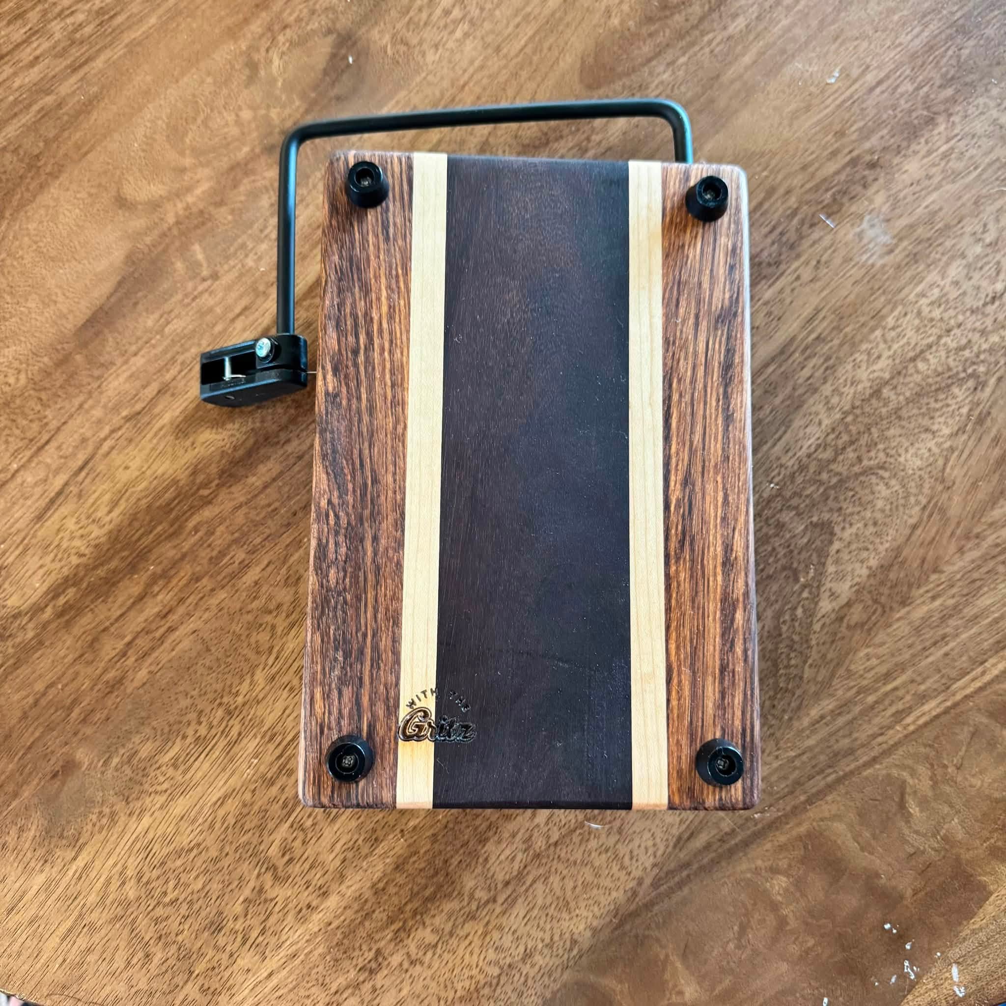 Exotic Wood Cheese Slicer | Center Stripe
